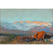 Maalauksen jäljennös Las Zorreras, Guadarrama-vuoret - Joaquín Sorolla