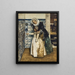 La leçon biblique - Laura Theresa Alma-Tadema — kehystetty taideteos seinällä