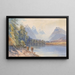 Lac Diamant Wakatipu - Laurence William Wilson — kehystetty taideteos seinällä
