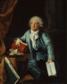 Portrait de Mirabeau 1749-1791 dans son cabinet de travail - Laurent Dabos — näkymä teoksesta