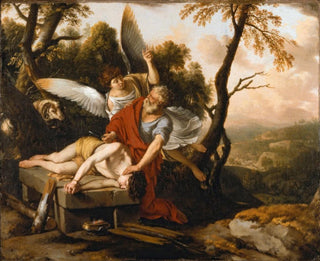 Le Sacrifice d'Isaac - Laurent de La Hyre — näkymä teoksesta