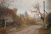 "La Route à Mogenstrup, Zélande, automne" – Laurits Andersen Ring — näkymä teoksesta