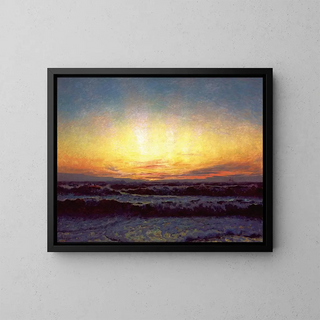 Laurits Tuxen - Vesterhavet i storm Efter solnedgang Hjen.webp