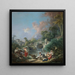 Lavandières - François Boucher — kehystetty taideteos seinällä