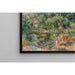 Maalauksen jäljennös Lavandières au Bord du Loup - Pierre-Auguste Renoir