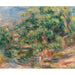 Maalauksen jäljennös Lavandières au Bord du Loup - Pierre-Auguste Renoir