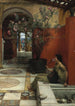 Oleanderi - Lawrence Alma-Tadema — näkymä teoksesta