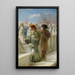Générations passées et présentes - Lawrence Alma-Tadema — kehystetty taideteos seinällä