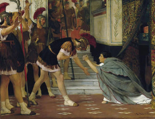 Proclamation de Claude empereur - Lawrence Alma-Tadema — näkymä teoksesta