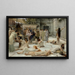 Naisista Amphissan - Lawrence Alma-Tadema — kehystetty taideteos seinällä