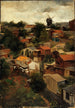 Le Maquis de Montmartre vu de la rue Caulaincourt - Lazar Meyer — näkymä teoksesta