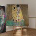 Maalauksen jäljennös Suudelma - Gustav Klimt