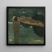 Le Baiser - Pedro Figari — kehystetty taideteos seinällä