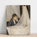 Maalauksen jäljennös Le Berceau de Berthe Morisot