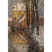Maalauksen jäljennös Le Canal, Neige, Gisors - Henri Le Sidaner