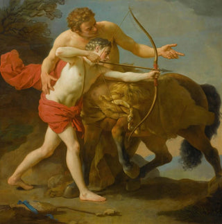 Le Centaure Chiron instruisant Achille - Louis Jean François Lagrenée