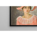 Maalauksen jäljennös Le Chapeau Rose - Henri Lebasque