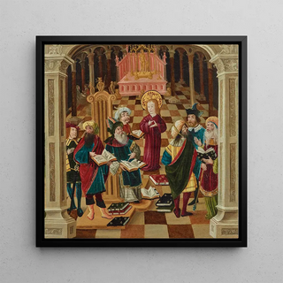 Le Christ parmi les docteurs - École française