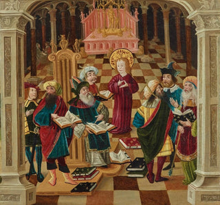 Le Christ parmi les docteurs - École française