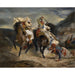 Maalauksen jäljennös Le Combat du Giaour et de Hassan - Eugène Delacroix