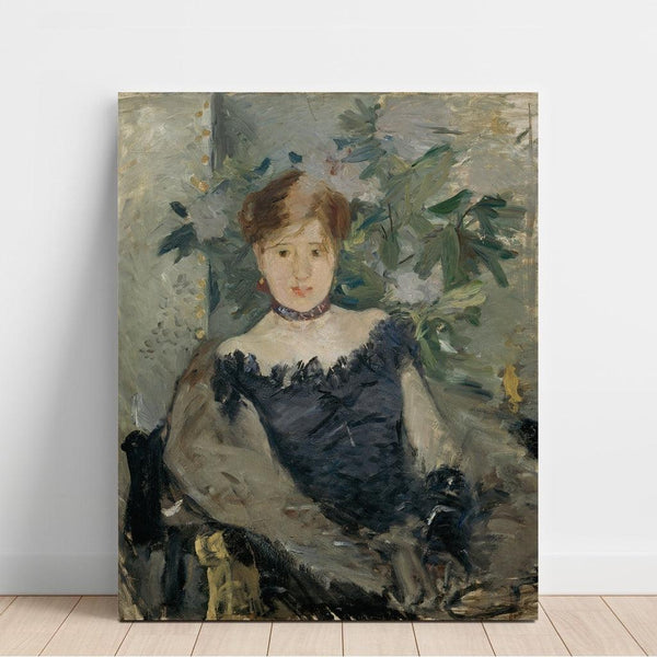 Maalauksen jäljennös Le Corsage Noir - Berthe Morisot