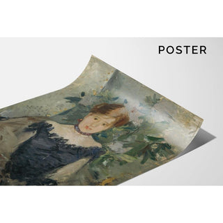 Le Corsage Noir - Berthe Morisot | Reproduction Tableau Décoration murale affiche copie