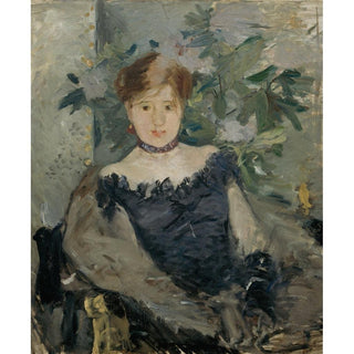 Le Corsage Noir - Berthe Morisot | Reproduction Tableau Décoration murale affiche copie
