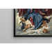 Maalauksen jäljennös Le Couronnement de la Vierge - Diego Velázquez