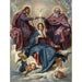 Maalauksen jäljennös Le Couronnement de la Vierge - Diego Velázquez