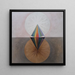 Le Cygne No 12 Groupe IXSUW - Hilma af Klint — kehystetty taideteos seinällä