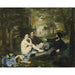 Maalauksen jäljennös Le Déjeuner sur l'herbe - Édouard Manet