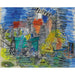 Maalauksen jäljennös Le Dépiquage Bleu - Raoul Dufy