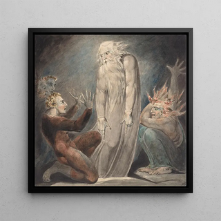 Le Fantôme de Samuel apparaissant à Saül - William Blake