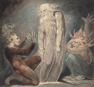 Le Fantôme de Samuel apparaissant à Saül - William Blake