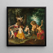Le Festin de Bacchus - Jan Brueghel le Jeune — kehystetty taideteos seinällä