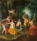 Le Festin de Bacchus - Jan Brueghel le Jeune — näkymä teoksesta