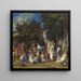 Le Festin des Dieux - Giovanni Bellini — kehystetty taideteos seinällä