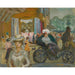 Maalauksen jäljennös Le Fiacre - Pierre Bonnard