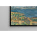 Maalauksen jäljennös Le Golfe de Marseille vu de l'Estaque - Paul Cézanne