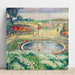 Maalauksen jäljennös Le Jardin Fleuri - Henri Lebasque