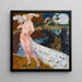 Le Jardin enchanté - Leo Putz — kehystetty taideteos seinällä