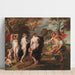 Maalauksen jäljennös Le Jugement de Paris - Suiveur de Peter Paul Rubens