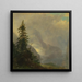 Le Koenigsee près de Berchtesgaden en Bavière - Frederic Edwin Church — kehystetty taideteos seinällä