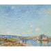 Maalauksen jäljennös Le Loing à Saint-Mammès (1884) - Alfred Sisley
