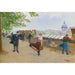 Maalauksen jäljennös Le Long de la Seine - Jean Béraud