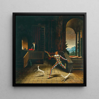 Franz Sedlacek - Der Zauberer und der Harlekin.webp
