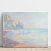 Maalauksen jäljennös Le Matin, Temps Brumeux, Pourville (Matin brumeux à Pourville) - Claude Monet