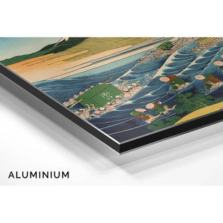 Le Mont Fuji vu depuis Kanaya - Katsushika Hokusai | Reproduction Tableau Décoration murale affiche copie