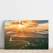 Mont Saint-Michel auringonlaskun aikaan | Luontokuvakehys sisustukseen
