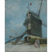 Maalauksen jäljennös Le Moulin de la Galette - Vincent van Gogh